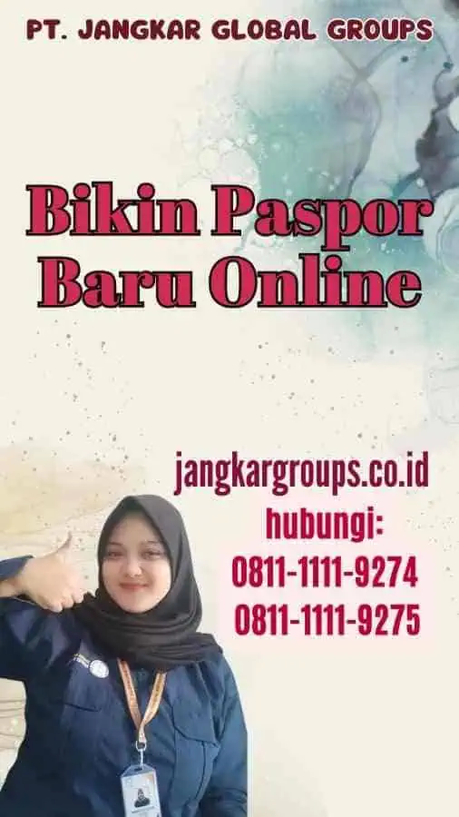 Bikin Paspor Baru Online