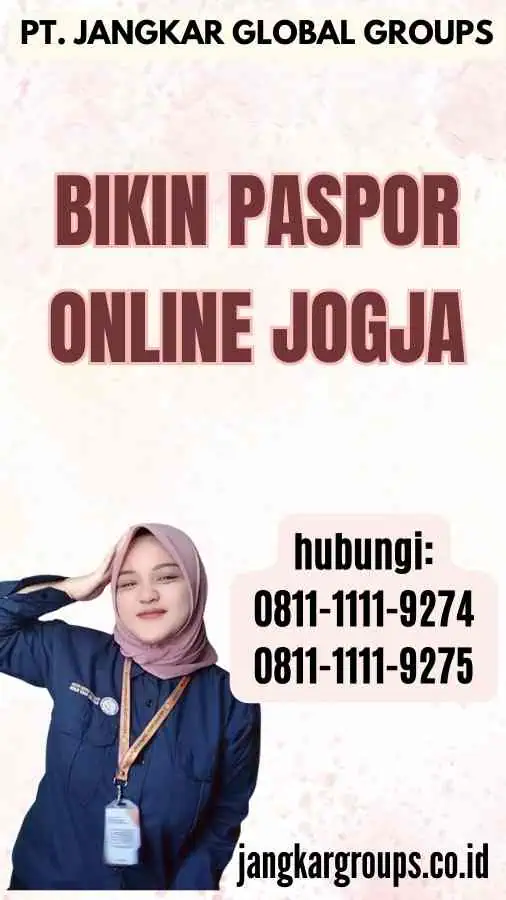 Bikin Paspor Online Jogja