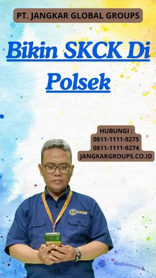 Bikin SKCK Di Polsek