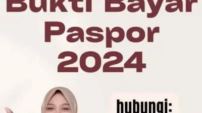 Bukti Bayar Paspor 2024