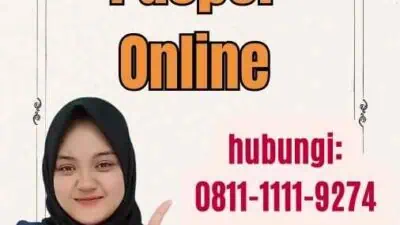 Cara Antrian Paspor Online