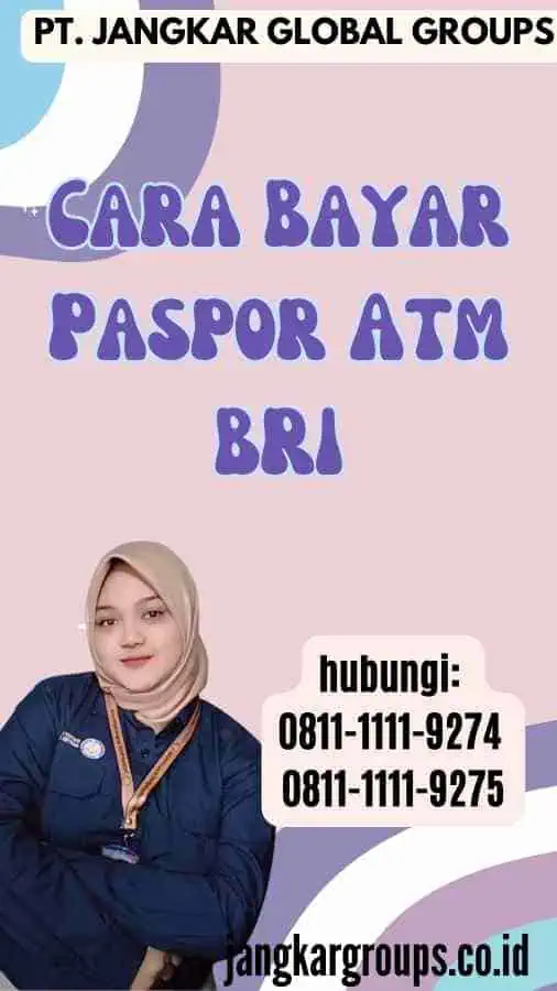 Cara Bayar Paspor Atm BRI