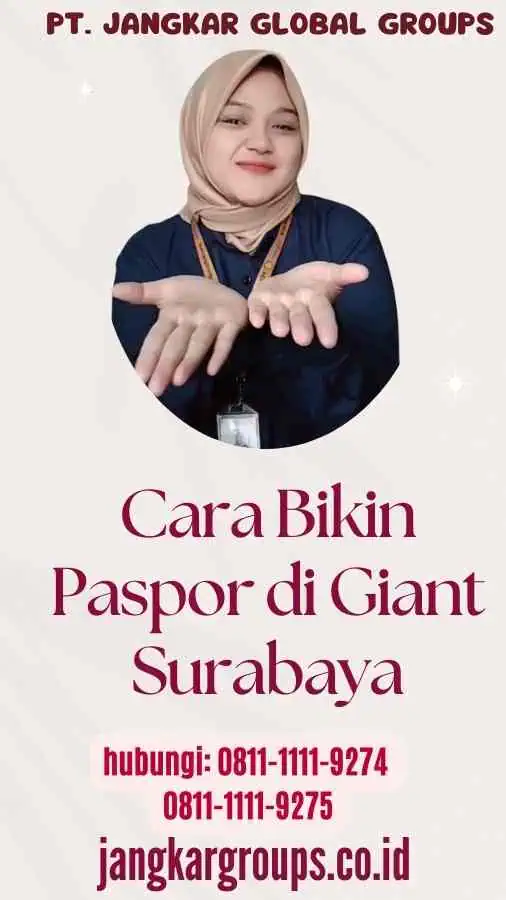 Cara Bikin Paspor di Giant Surabaya