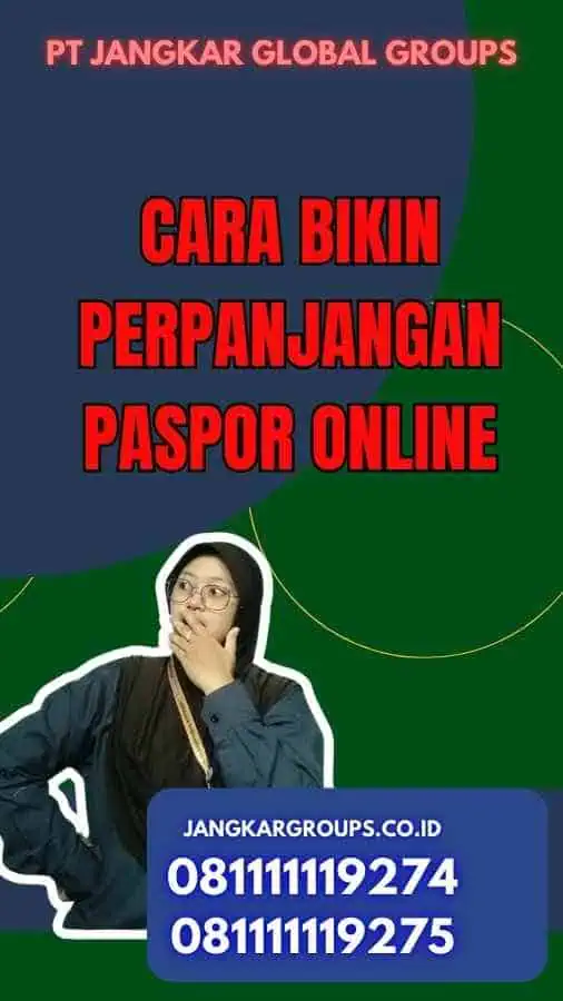 Cara Bikin Perpanjangan Paspor Online