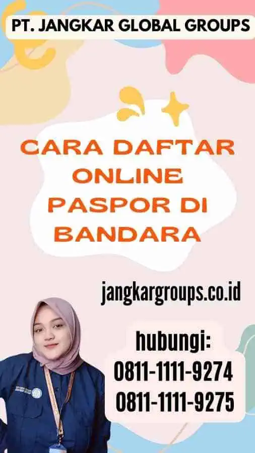 Cara Daftar Online Paspor di Bandara