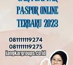 Cara Daftar Paspor Online Terbaru 2023