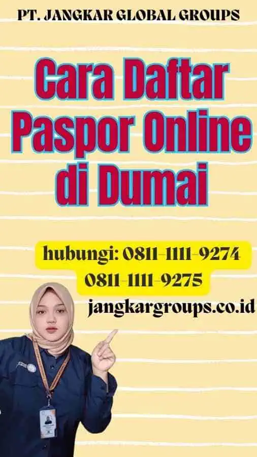 Cara Daftar Paspor Online di Dumai