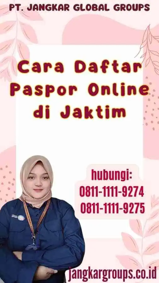 Cara Daftar Paspor Online di Jaktim