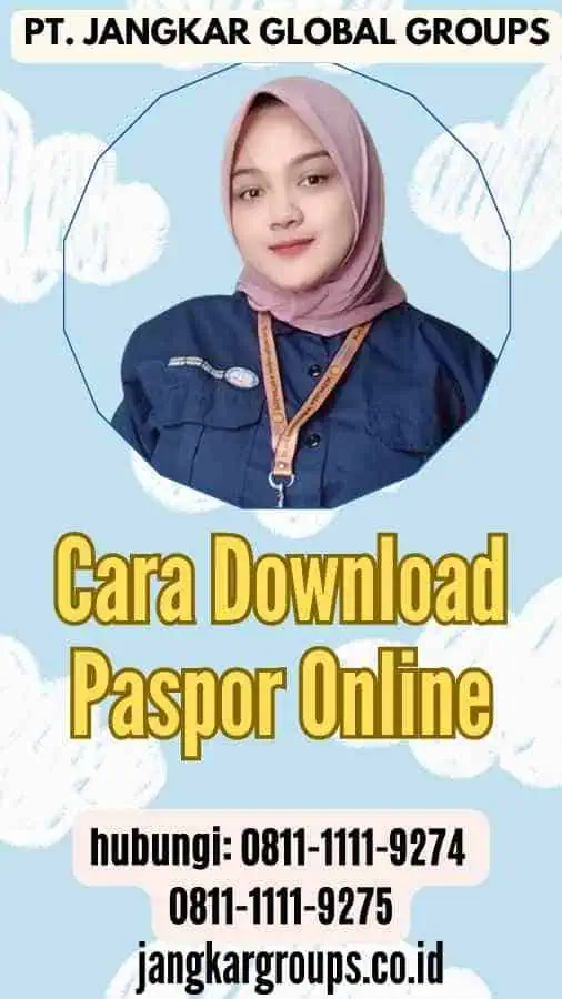 Cara Download Paspor Online