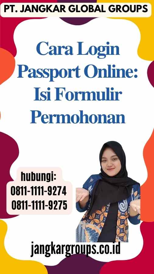 Cara Login Passport Online Isi Formulir Permohonan