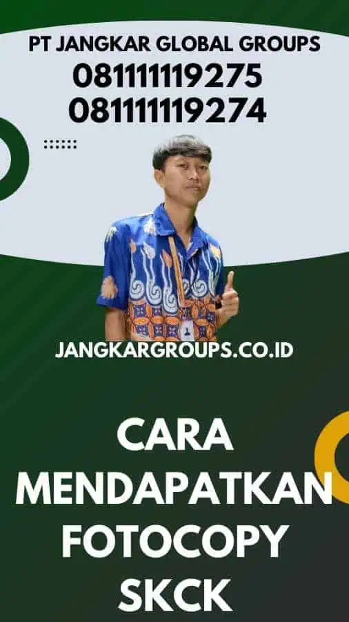 Cara Mendapatkan Fotocopy SKCK