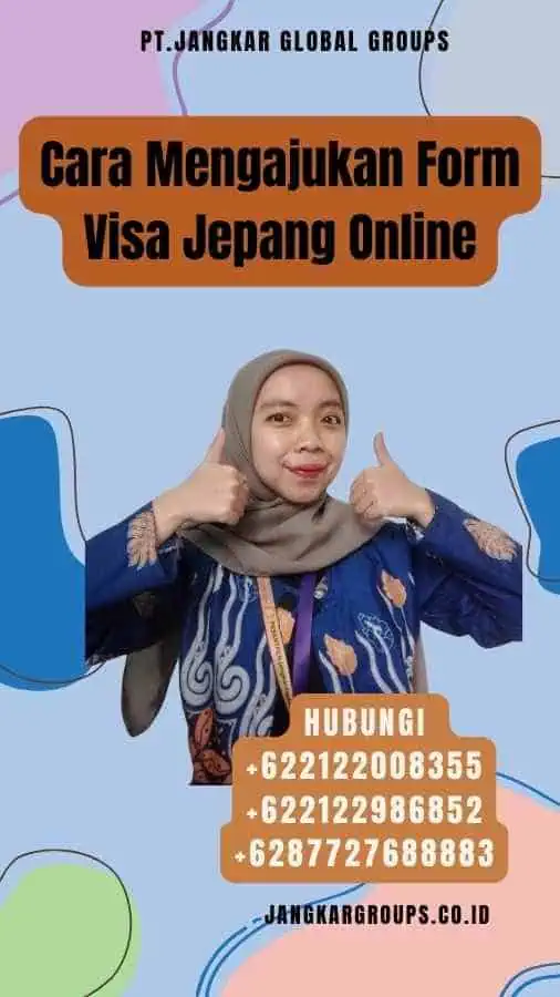 Cara Mengajukan Form Visa Jepang Online