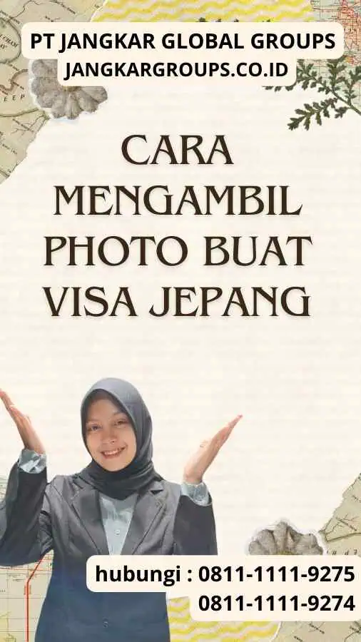 Cara Mengambil Photo Buat Visa Jepang