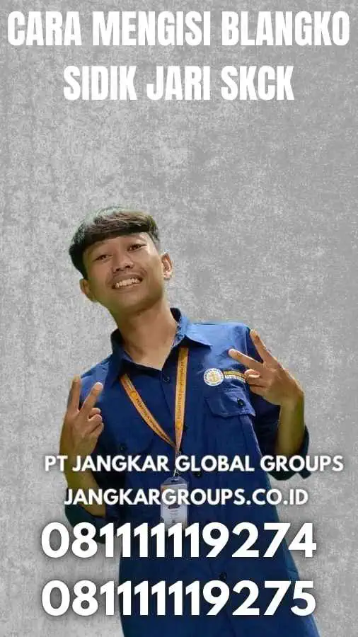 Cara Mengisi Blangko Sidik Jari SKCK