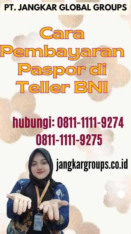 Cara Pembayaran Paspor di Teller BNI