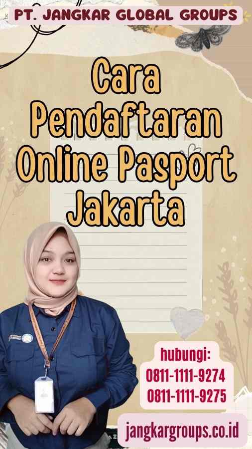 Cara Pendaftaran Online Pasport Jakarta