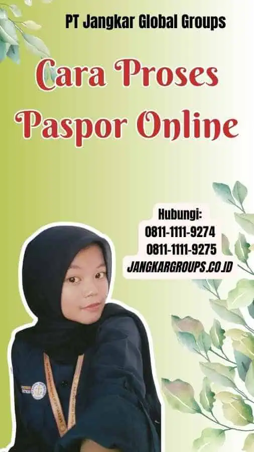 Cara Proses Paspor Online