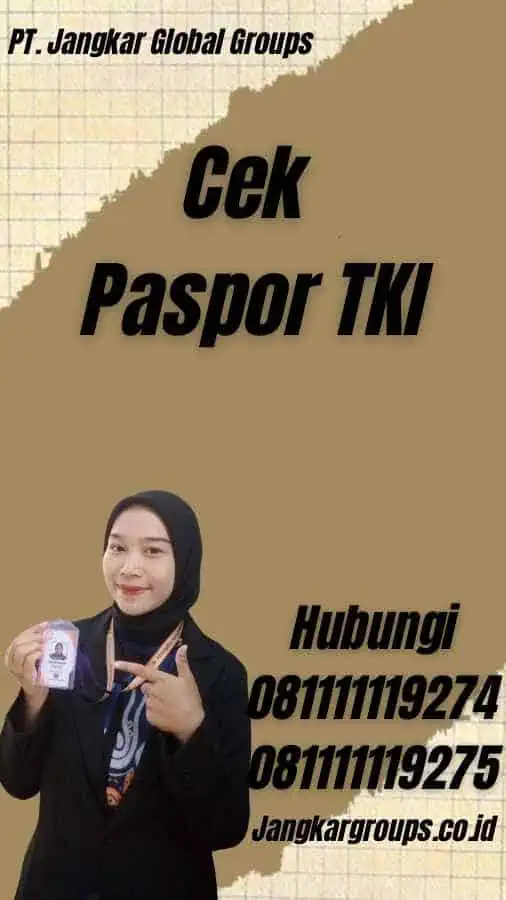 Cek Paspor TKI