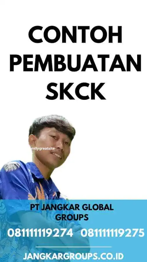 Contoh Pembuatan SKCK