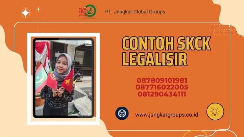 Contoh SKCK Legalisir