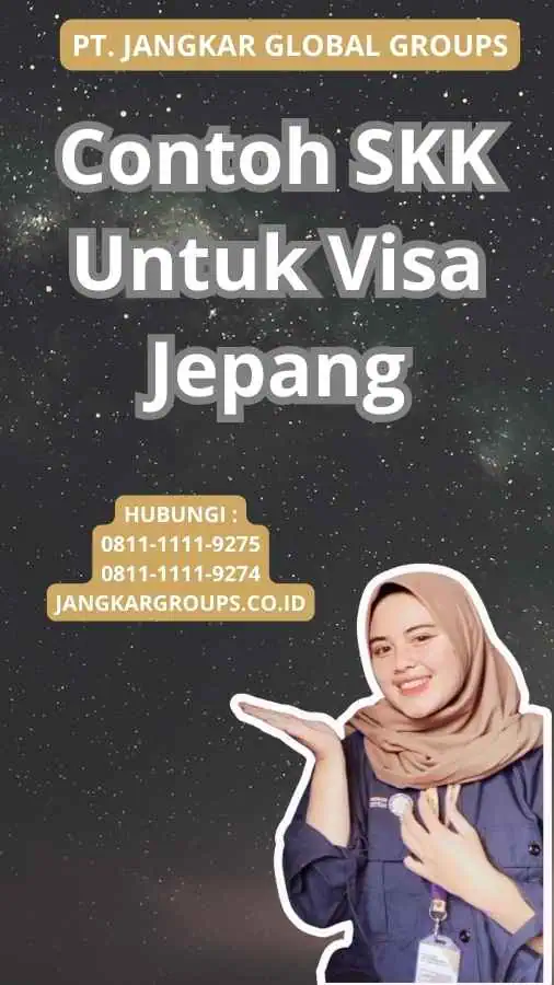 Contoh SKK Untuk Visa Jepang