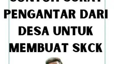 Contoh Surat Pengantar Dari Desa Untuk Membuat SKCK