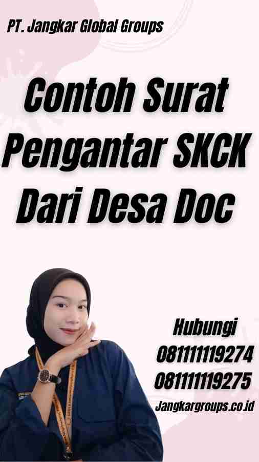 Contoh Surat Pengantar SKCK Dari Desa Doc