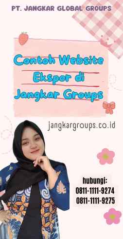 Contoh Website Ekspor di Jangkar Groups