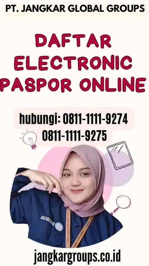 Daftar Electronic Paspor Online