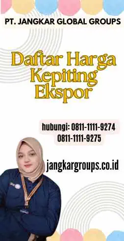 Daftar Harga Kepiting Ekspor