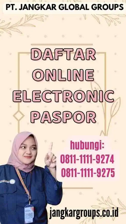 Daftar Online Electronic Paspor