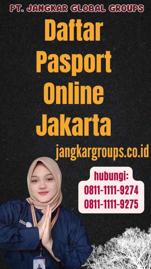 Daftar Pasport Online Jakarta