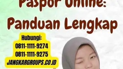 Daftar Perpanjangan Paspor Online Panduan Lengkap