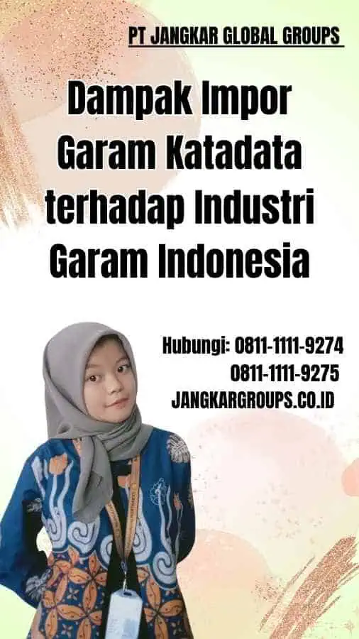 Dampak Impor Garam Katadata terhadap Industri Garam Indonesia