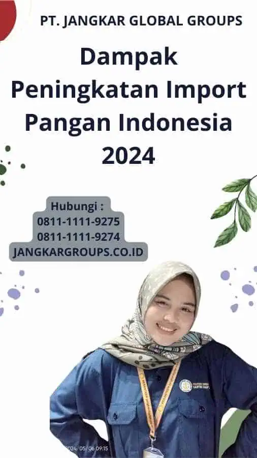 Dampak Peningkatan Import Pangan Indonesia 2024