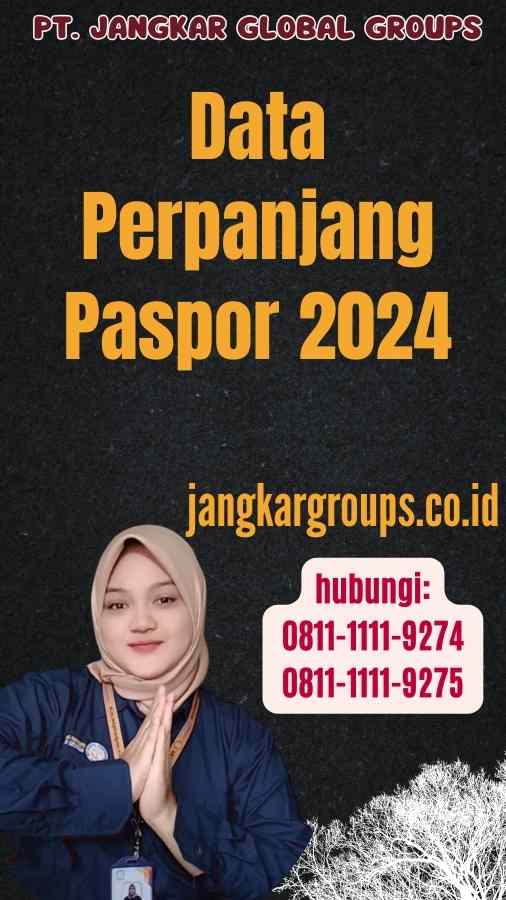 Data Perpanjang Paspor 2024