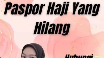 Dokumen Pengganti Paspor Haji Yang Hilang