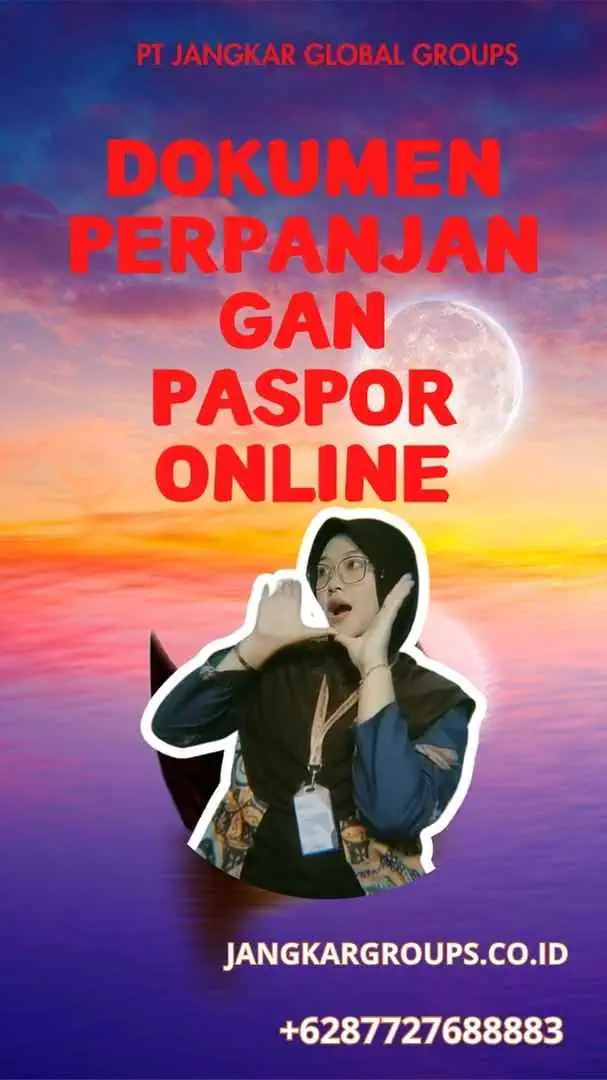 Dokumen Perpanjangan Paspor Online