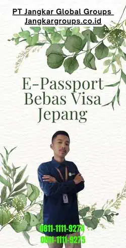 E-Passport Bebas Visa Jepang