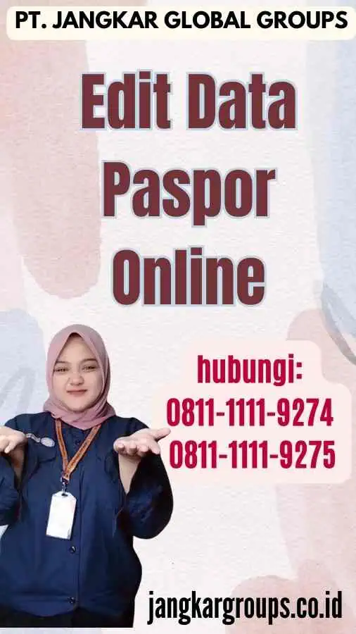 Edit Data Paspor Online