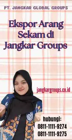 Ekspor Arang Sekam di Jangkar Groups