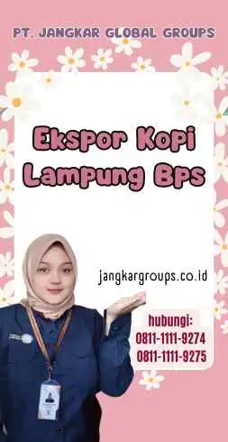 Ekspor Kopi Lampung Bps