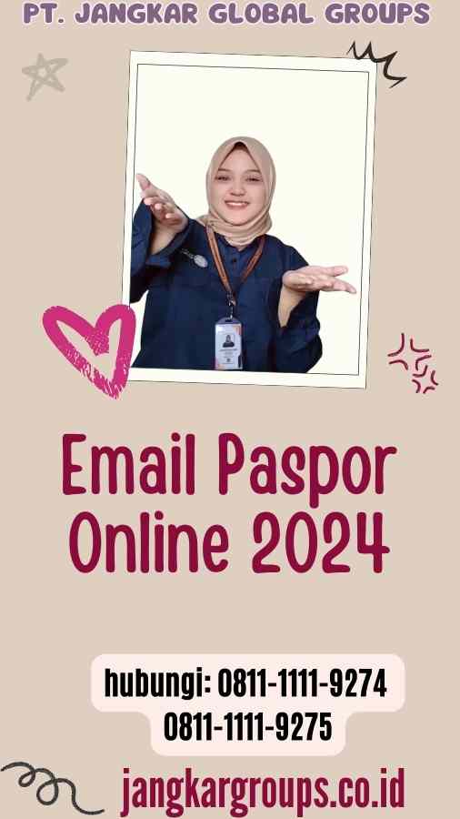 Email Paspor Online 2024