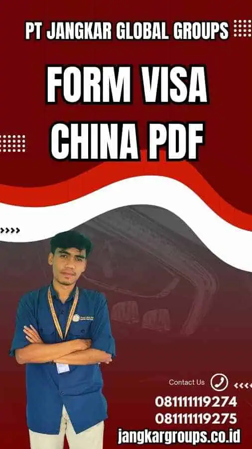 Form Visa China Pdf