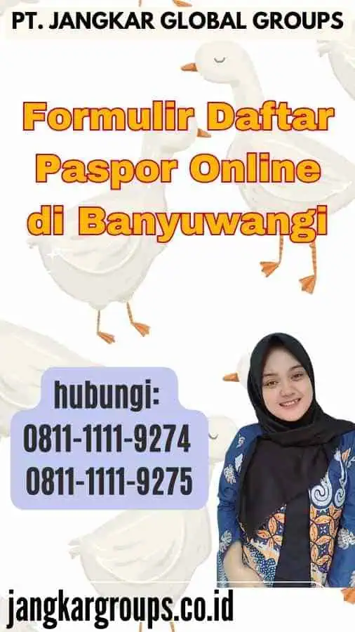 Formulir Daftar Paspor Online di Banyuwangi