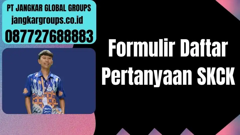 Formulir Daftar Pertanyaan SKCK