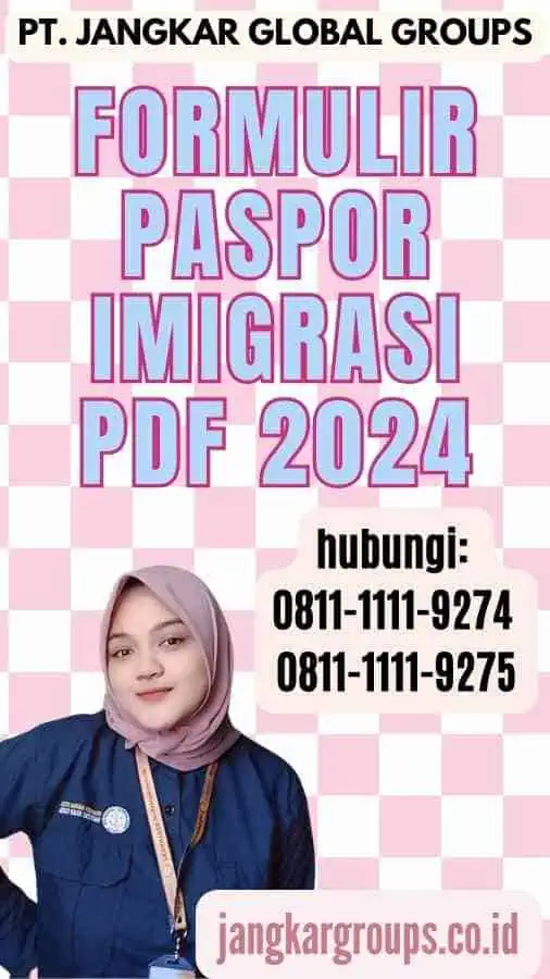 Formulir Paspor Imigrasi Pdf 2024