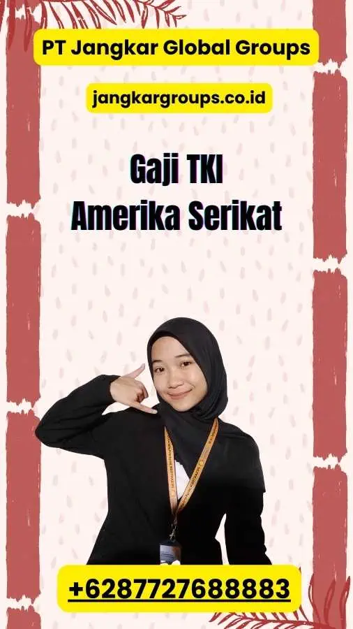 Gaji TKI Amerika Serikat