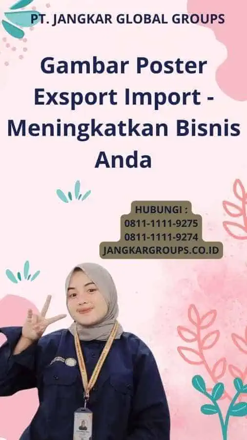 Gambar Poster Exsport Import - Meningkatkan Bisnis Anda