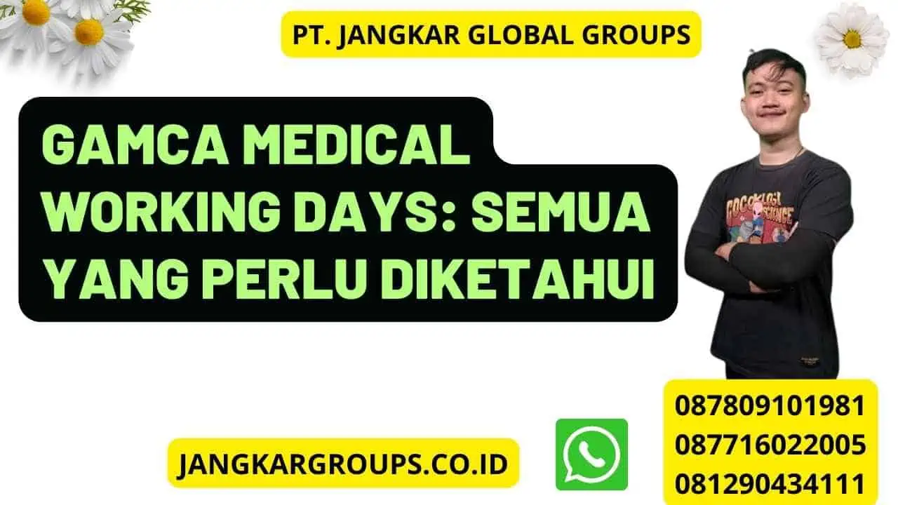 Gamca Medical Working Days: Semua yang Perlu Diketahui